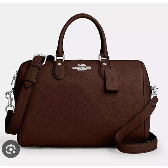 SATURDAY SALE...Coach Large Rowan...Maple - Picture 10 of 11